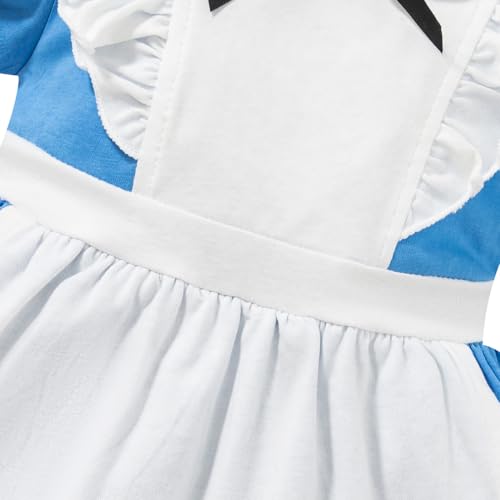 Vestido de bebé niña con cubrepañal para Halloween miniatura 4