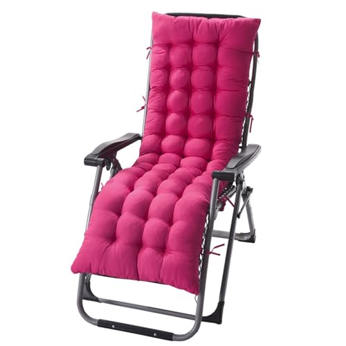 Coussin épais pour chaises longues soulagement du dos sur fauteuil de jardin
