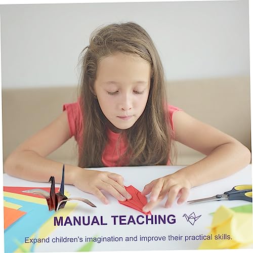 SEWACC 5 Toalhas De Papel Dobradas De Origami Kit De Flores Kit De Plantas Papel De Construção Papel