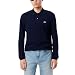 Lacoste Men's Long Sleeve Classic L.12.12 Original Piqué Polo Shirt, Navy Blue, 5