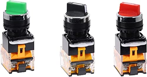 Commutateur encodeur 1NO1NC 2 postes avec interrupteur rotatif DPST 4 vis 10A