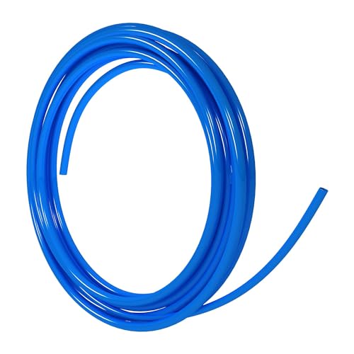 AQUATICLIFE 1/4” Polyethylene Reverse Osmosis RO Tubing, 50 feet – Blue