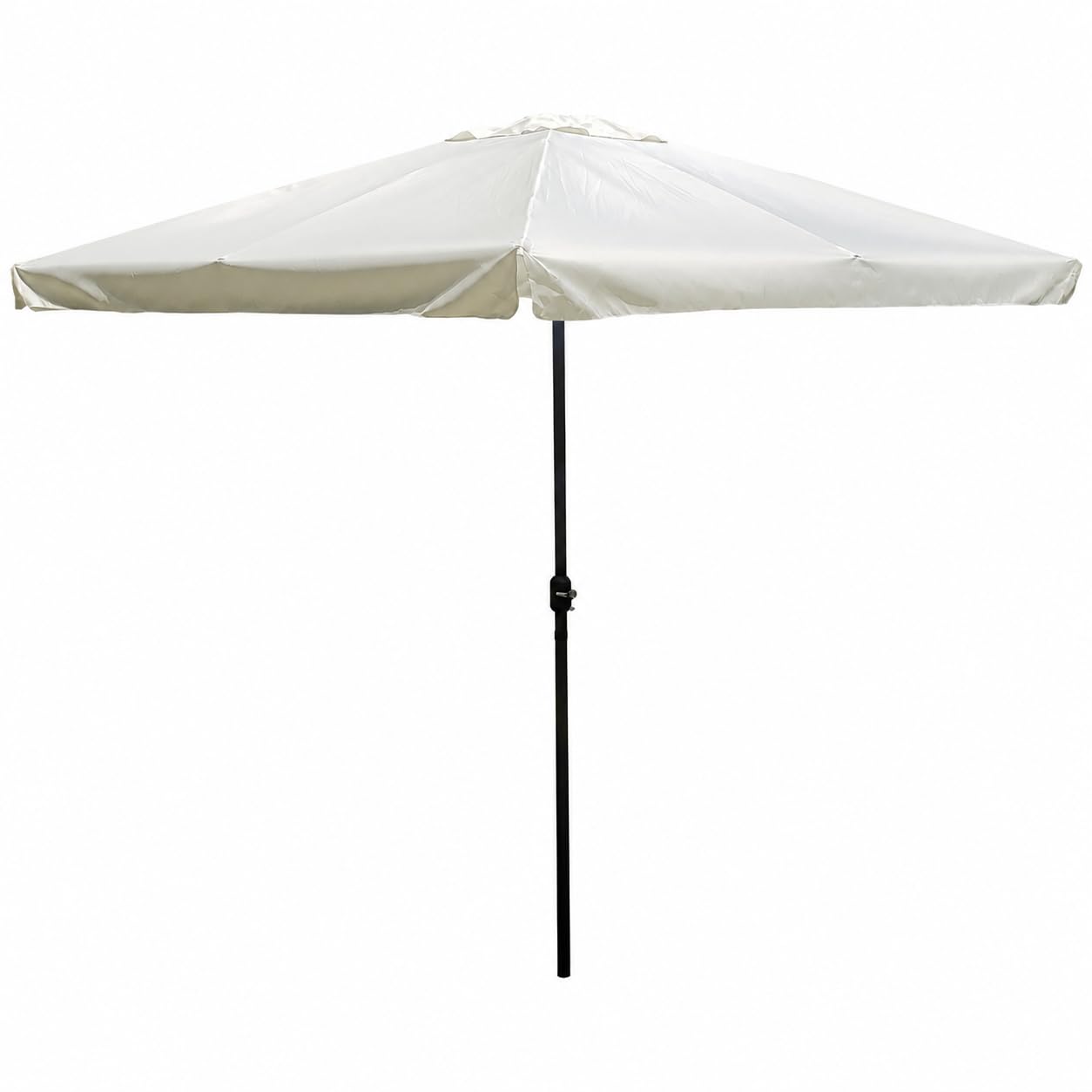 Acomoda Textil - Sombrilla de Jardín 3x3 m con Manivela, Tubo de Aluminio Ø48 mm y Respiradero Superior, Parasol para Terraza, Patio, Piscina y Exterior.