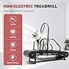 Dog Treadmill for Large Medium Dogs, Treadmill for Dogs, Dog Exercise Equipment, Slatmill for Dogs, Adjustable Ramp Canine Running Slatmill Machine with Pedometer for Exercise & Healthy, Medium