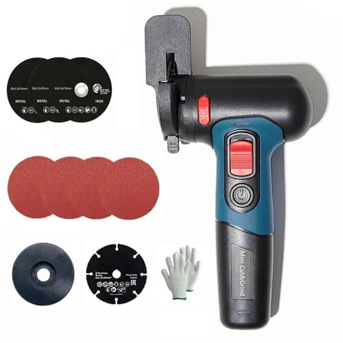 Amoladora angular compacta de 7.2V para solucionar cortes difíciles en espacios reducidos 4