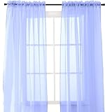 Photo Gallery elegant comfort® 2-piece sheer panel con 5,1 cm asta tascabile – tenda per finestra, 152,4 cm larghezza x 213,4 cm lunghezza – lavanda Photo Gallery elegant comfort® 2-piece sheer panel con 5,1 cm asta tascabile – tenda per finestra, 152,4 cm larghezza x 213,4 cm lunghezza – lavanda