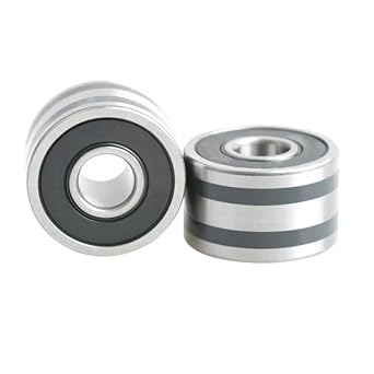 High Strength High Speed Generator Bearings B10-27D 10x27x14 B10-46D 10x23x11 B10-50 10x27x11 B10-107D 17x47x18 B8-23D 8x23x14B8-23D 8x23x14,1Pcs,Slotted