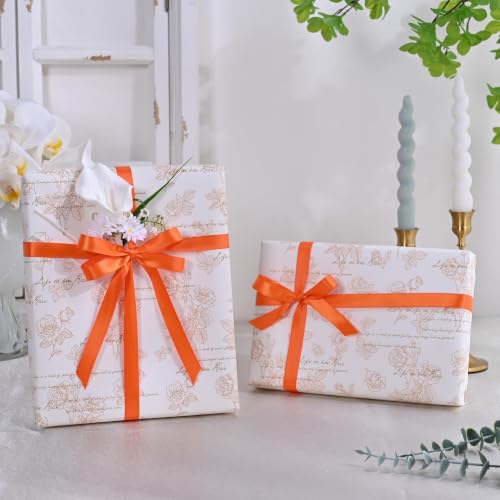 Image of Double Face Torrid Satin Ribbon 1 /2 inch X 50 Yards Polyester Torrid Ribbon for Gift Wrapping Very Suitable for Weddings Party Invitation Decorations and More