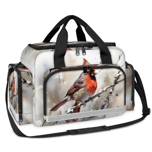GzLeyigou First Aid Bags Empty, Magnificent Birds Emergency Bag First Aid Kit Multiple Compartment Kit Carrier On Call Trauma Bag For Paramedics Emergency Medical Supplies Kit