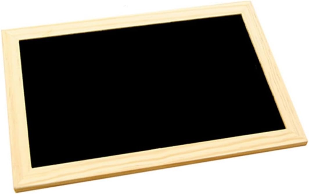 Wooden Decorative Single Sided Chalkboard Message Board for Notices