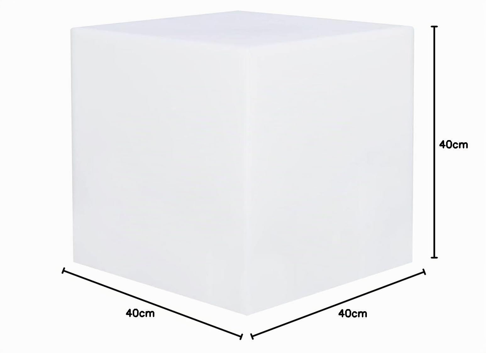 Lumisky Cubo di luce LED multicolore senza fili H40CM CARRY C40