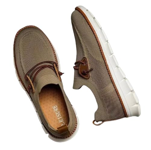 Mens Lace-Up Casual Shoes | Durable Design | Perfect for Walking, Office, and Casual Outfits (Brown) |6| (B0DHSF93YP) Amazon Price History, Amazon Price Tracker