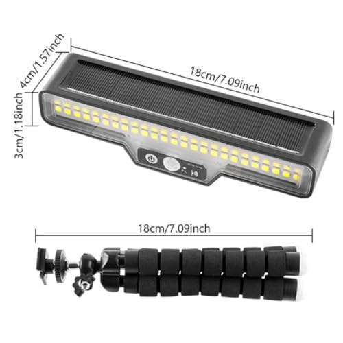 Luz solar con sensor de movimiento para evitar caídas en escalones exteriores 6