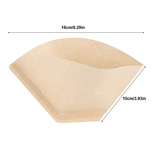 40 fogli da filtro usa e getta a forma di cono