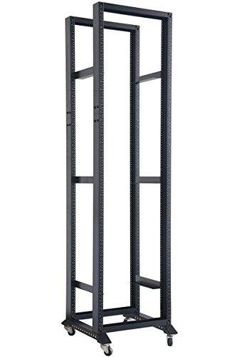 RAISING ELECTRONICS 42U 4 Post Open Frame 19inch Data Network It Server/Audio Rack (42U 31inch Depth