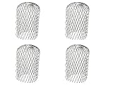 Gutter Guards Expand Aluminum Downspout Protectors for Stopping Blockage Leaves Debris (4 Packs, 3 Inch)