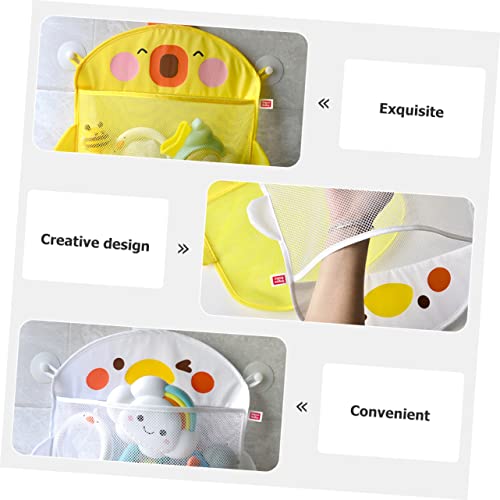 TOYANDONA 2 Pçs Brinquedos De Banheiro Bolsa Pendurada Caixa De Brinquedos Brinquedos De Praia Acess