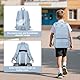 Aucuu Schulrucksack Mädchen & Jungen Teenager, Backpack Damen & Herren mit Anhänger, 15,6 Zoll Laptop Rucksack, Causal Travel Schultaschen, Wasserabweisend Backpack, College-Rucksack