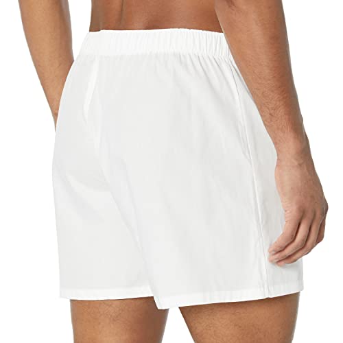 Amazon Essentials Men's Woven Cotton Boxer Short Underwear (Available in Big &Tall), Pack of 53