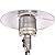 Elevon 48,000 BTU Outdoor Propane Patio Heater with Wheels, Commercial & Residential, Bronze