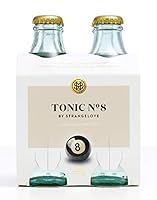 StrangeLove Tonic No 8 Indian Tonic Water, Pack of 4 x 180ml