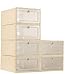 ZODDLE Foldable Shoe Storage Boxes-6 Pack