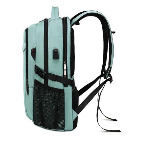 Image of DUSLANG 17 Inch Laptop Backpack for Travel Water Resistant College Backpack for Men Laptop Bag with USB Charging Port