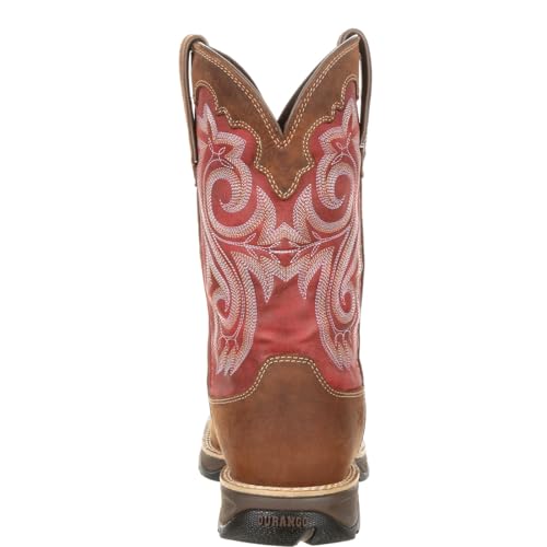 Durango Womens Lady Rebel 10" Waterproof Composite Square Toe4