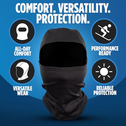 Image of Sports Unlimited Adult /Kids Hood, Football Shiesty Mask, Ski Mask for Men and Women, Summer Balaclava (Warm /Cooling Options)