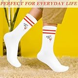 Zoom IMG-2 calzini sportivi a righe aperol Zoom IMG-2 calzini sportivi a righe aperol