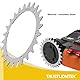 TRUSTLIONTEK Traktionsverbesserung für Robotermäher Radzahn Spikes, Kompatibel mit Worx Landroid L Mährobotern，Radgröße 225 mm.