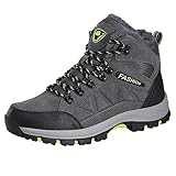 スノーブーツ メンズ スノーシューズ 長靴 防寒 ブーツ 防寒靴 冬靴 防寒ブーツ ウィンターブーツ winter snow boots for men 防水 防寒 防滑 裏起毛 アウトドア [Caqnni] スノーブーツ メンズ 防水 スノーシューズ 軽量 スニーカー 冬用 防寒 靴 雪 ブーツ ウィンターブーツ 裏起毛 防滑 厚底 人気 ボア 暖かい カジュアル ショートブーツ おしゃれ ハイカット 雪対応 トレッキング 通勤通学 フォーマル…（27.0 cm/#4-B）