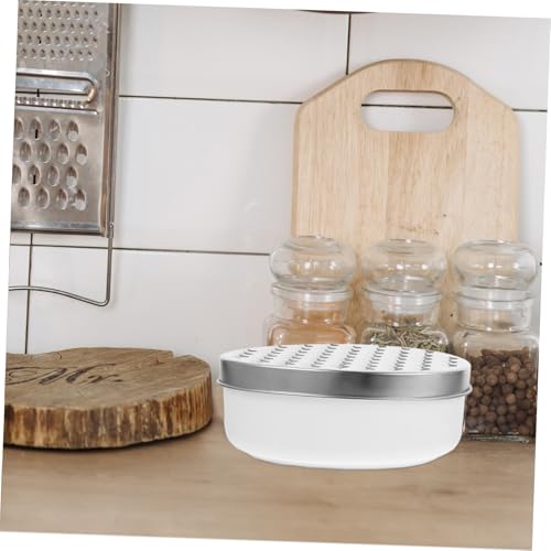 Rallador de caja Hemobllo con contenedor integrado blanco miniatura 5