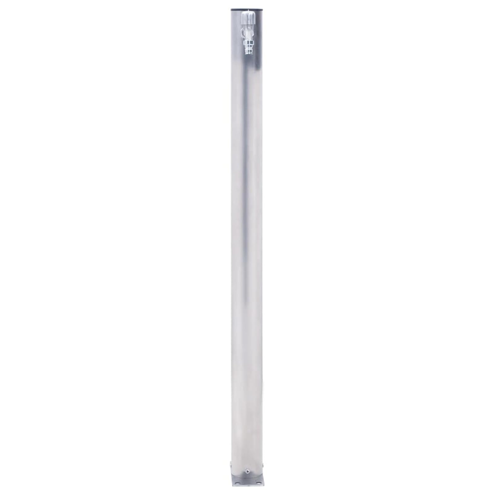 Fontana da Giardino Esterno, Colonna d'Acqua da Giardino, Fontana da Giardino Acciaio Inox Rotonda 80 cm