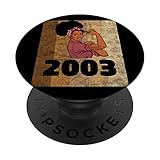 vintage 2003 limited edition 20th birthday afro girls women popsockets popgrip intercambiabile