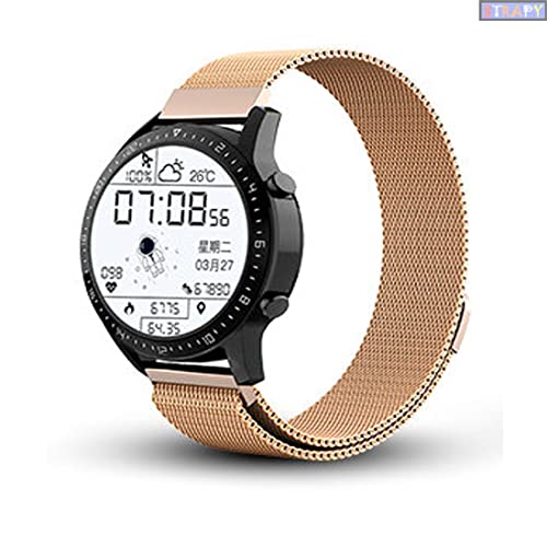 Image of STRPY 22mm Replacement Milanese Magnetic Clasp Chain Strap Band For Amazfit GTR 2 /GTR 2e Smart Watch, Metal Straps