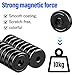 8 Pack Strong Neodymium Cup Magnets 22LBS, Black Round Base Cup Magnets with Countersunk Hole, Powerful Industrial Rare Earth Magnets Heavy Duty with Screw for Mounting, 0.79x0.24inch