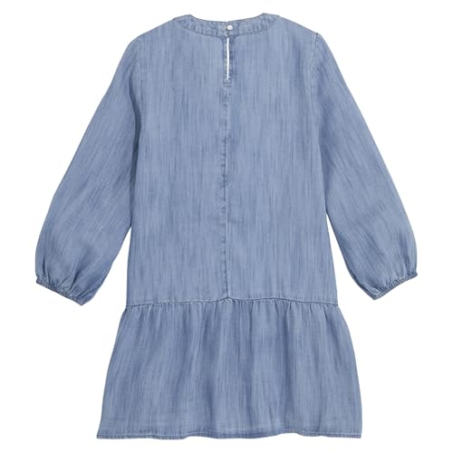 vineyard vines Girls' Chambray Drop Waist Dress2