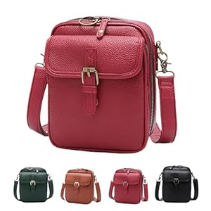 Tojoyride Vintage Crossbody Bag mit Kartenfächern