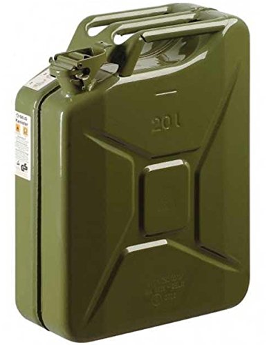 Sabart R350198 metalowy kanister na paliwo 20 l, wielokolorowy