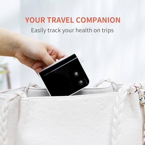 Coverich Blood Pressure Monitor Wrist Automatic Digital Machine LED Large Screen Display for Home Use 2 Users*120 Memory with Portable Storage Bag