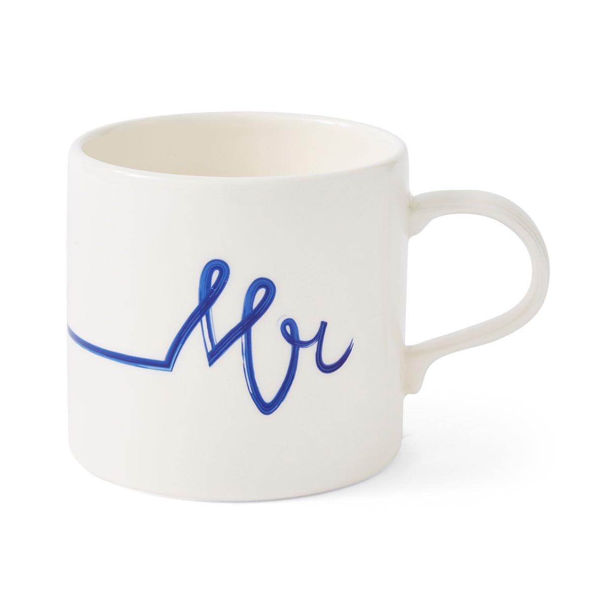 Portmeirion Multi Coloured Mug Meirion Blue & White Mr Single Mug