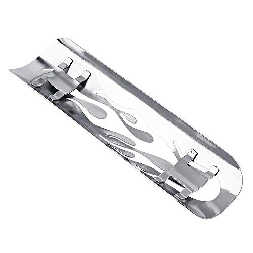 RuleaxAsi Tubo silencioso de escape da motocicleta Substituição do protetor de tampa do protetor de