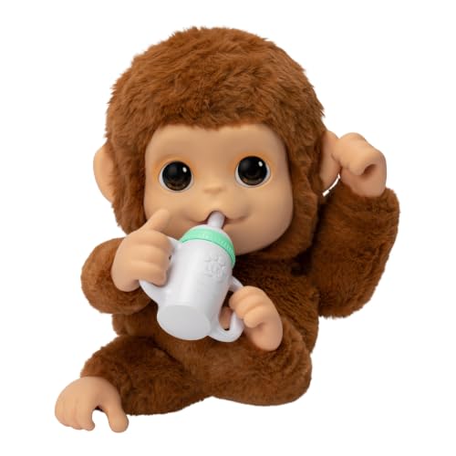 Little Live Pets My Baby Monkey Mango con +50 Sonidos