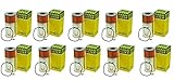 Set of 10 Engine Oil Filters PF1055/1X For Mercede W123 W126 240D 300CD