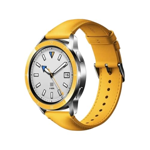 [LOKLNEYK] �ɓK������Xiaomi Watch S4 Sport/S3 / Series S2/S1 Pro�ɓK������22MM���U�[�X�|�[�c�X�g���b�v(Yellow,For Xiaomi Watch S1 Pro)