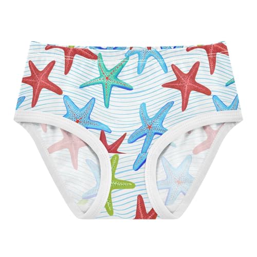 Colorful Starfish Toddler Girls's Underwear 2T 202c1878