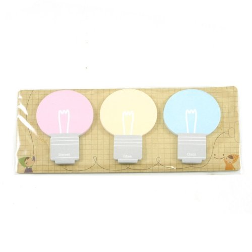 Wrapables Light Bulb Sticky Notes
