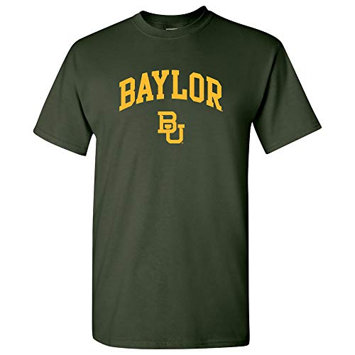UGP Campus Apparel AS03 - Baylor Bears Arch Logo T-Shirt - 2X-Large - Forest