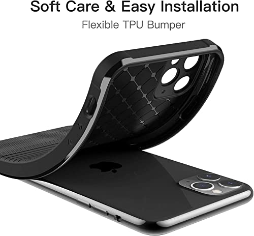 Coque iPhone 12 Pro Max carbone vert antichoc mince protection 6.7 - 2